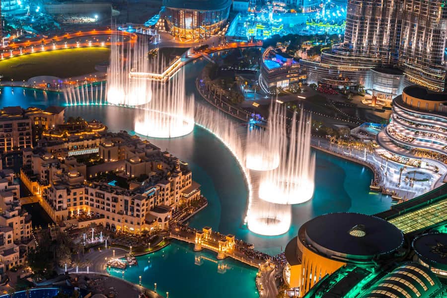The Legendary Burj Khalifa Light & Fountain Show