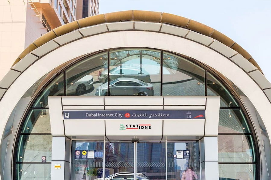 Dubai Internet City Metro Station