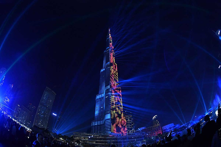 Burj Khalifa Light Show