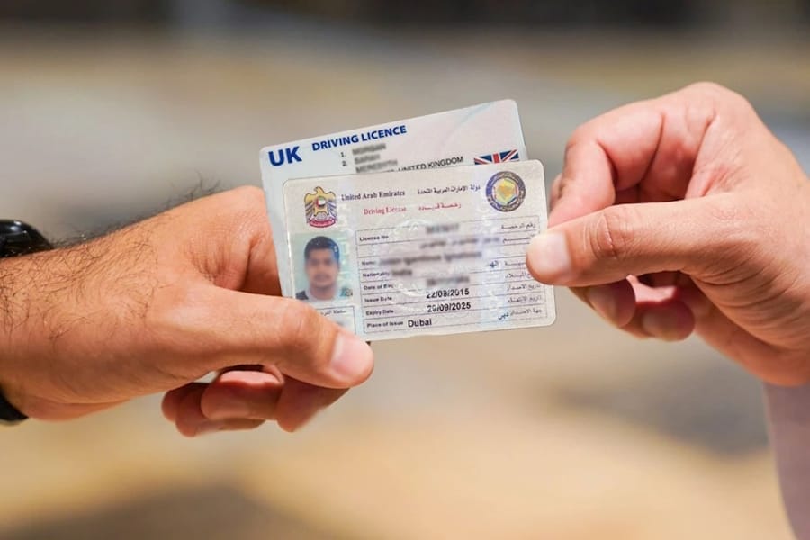 آیا میشه گواهینامه ایران رو به اماراتی تبدیل کرد؟