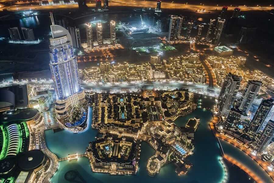 بازدید شبانه از دبی مال 