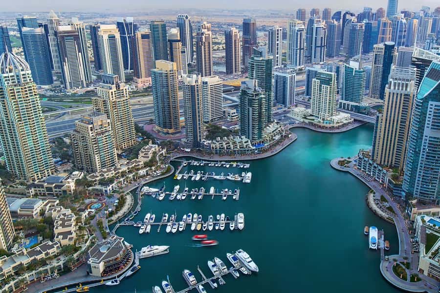 بازدید از دبی مارینا 