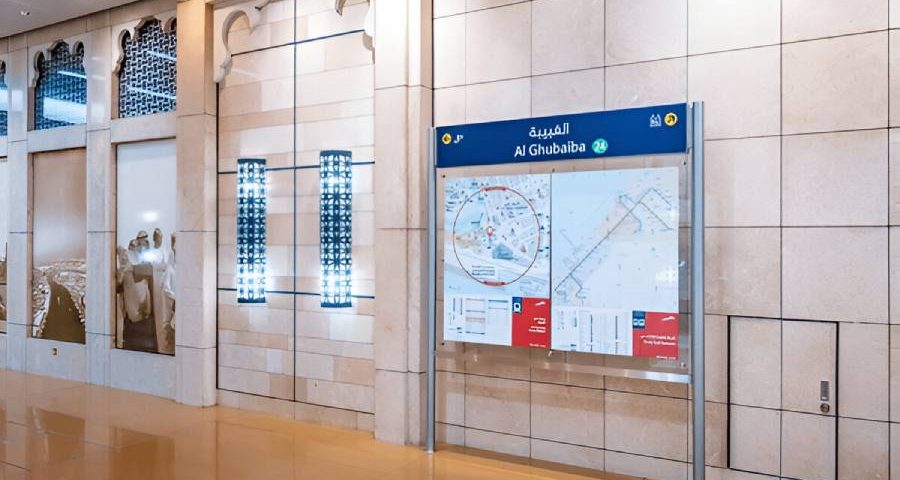 نقشه مترو دبی
