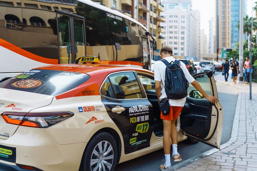 Uber vs Taxi in Dubai