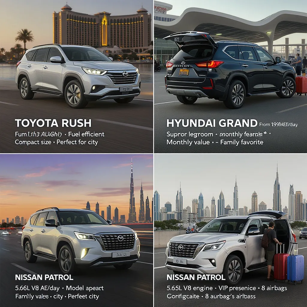 cars for 7 Seater Car Rental in Meydan