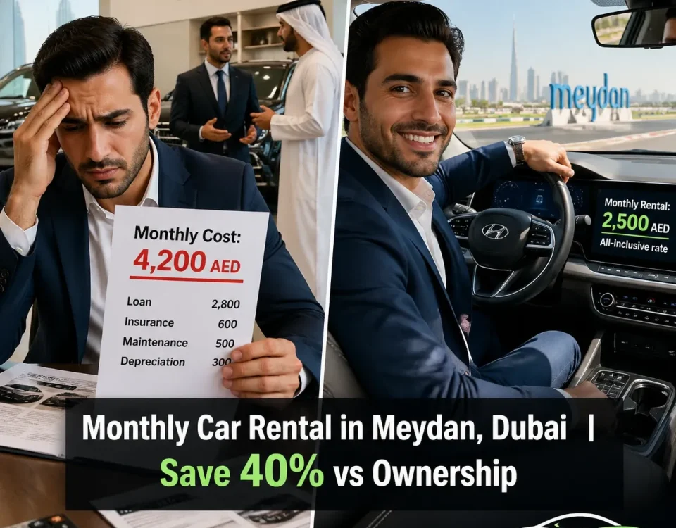 monthly car rental vs ownership