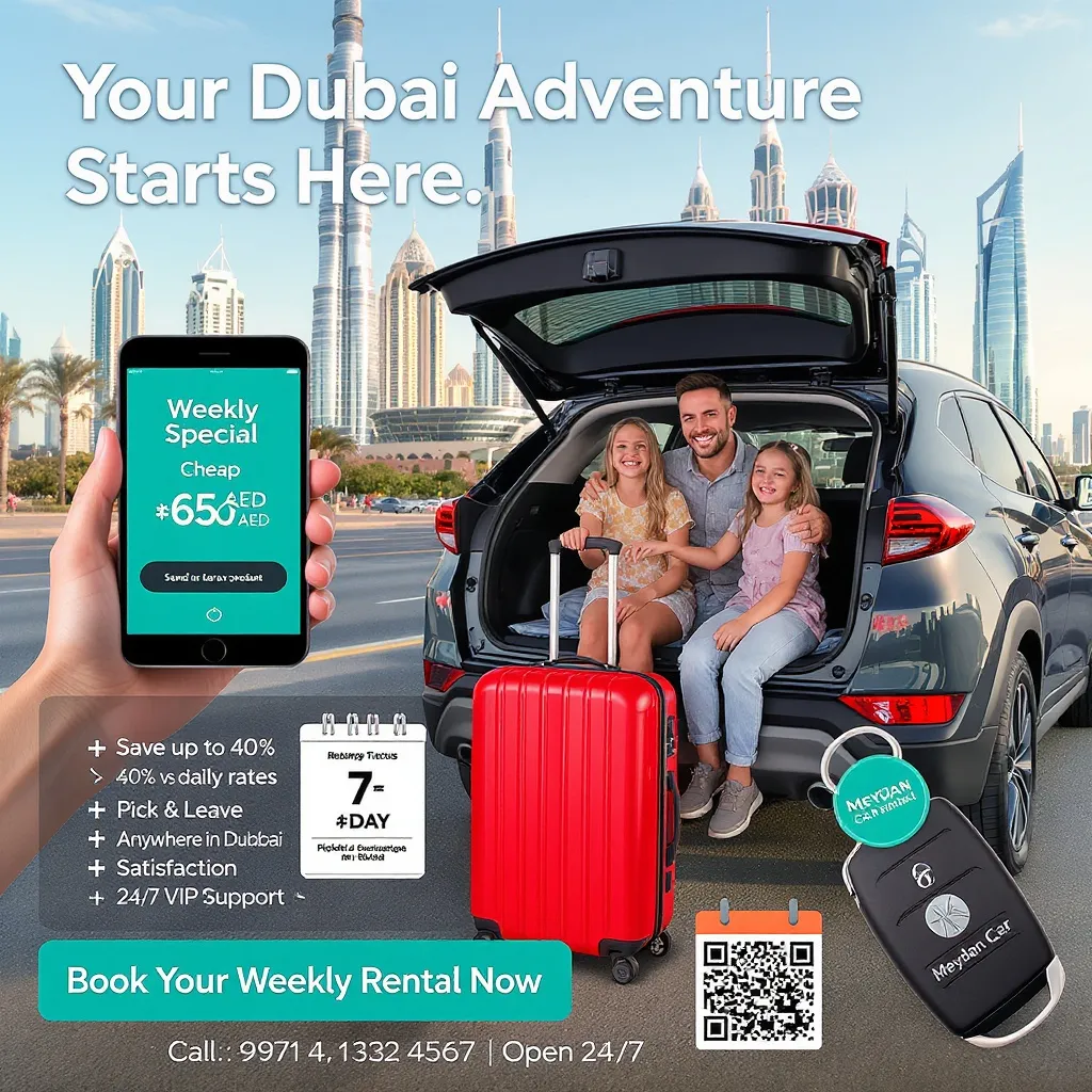 Cheap Rent a Car Dubai Weekly