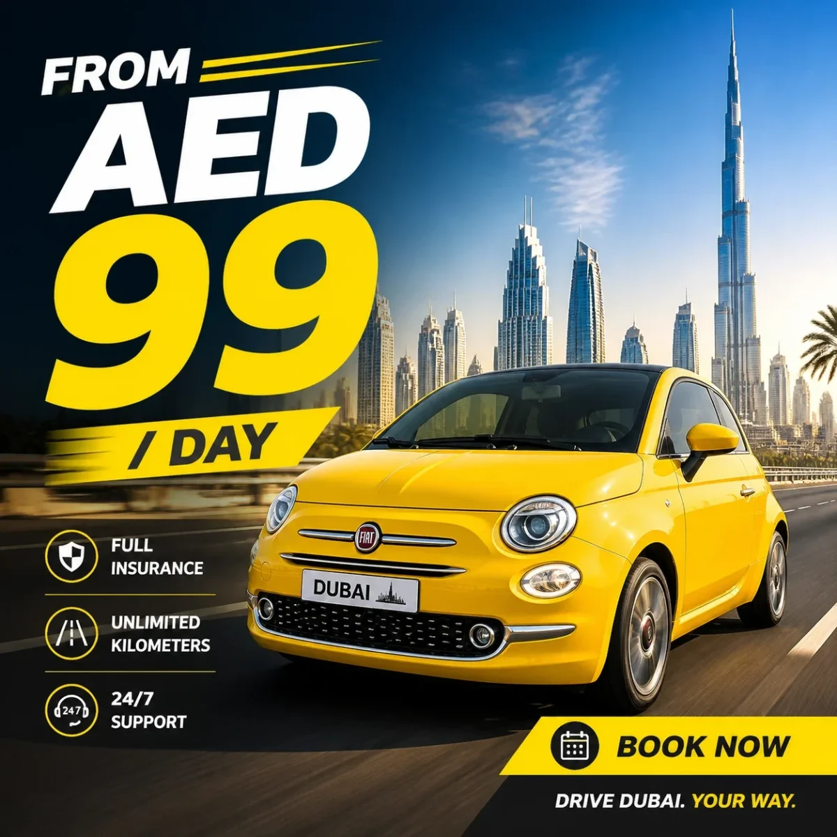 Cheap Car Rental in Meydan Dubai 