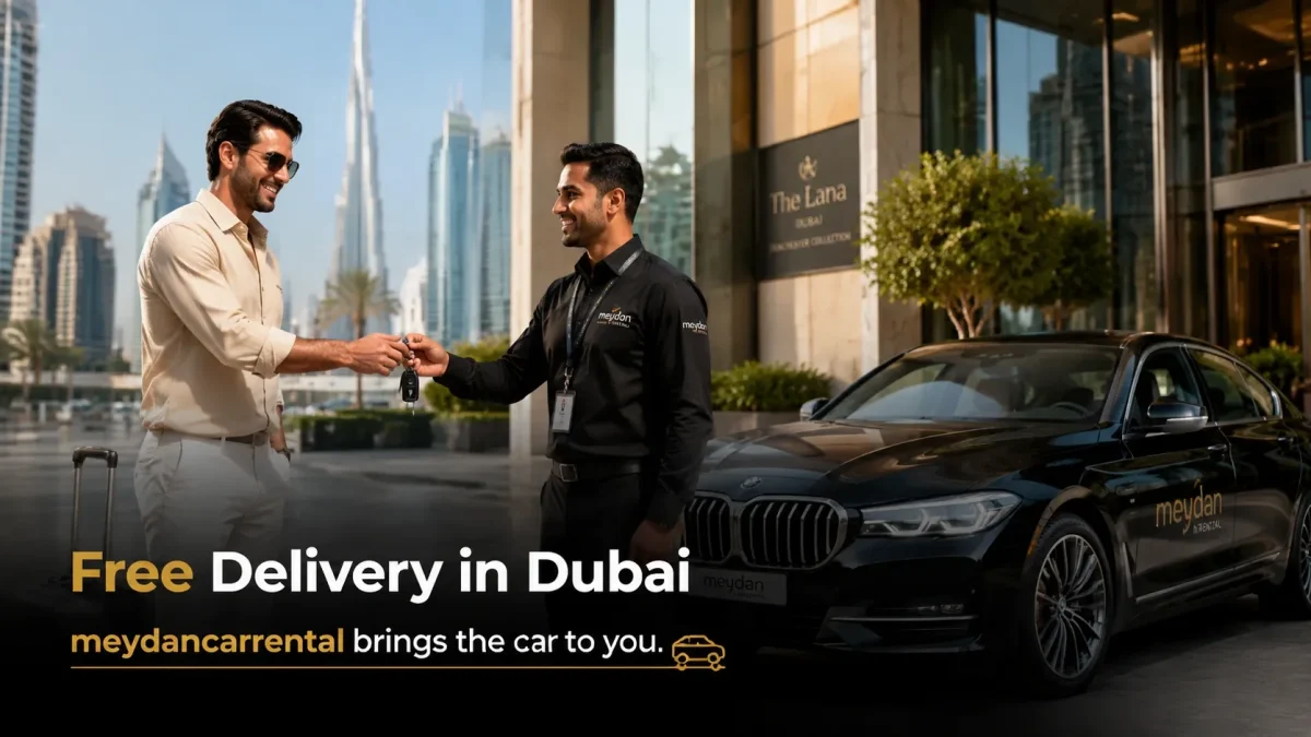 Drive in Meydan Dubai