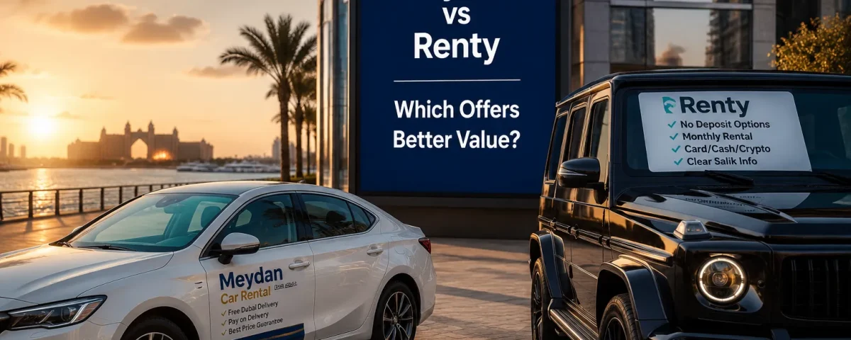 Meydan Car Rental vs Renty