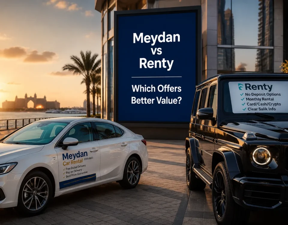 Meydan Car Rental vs Renty