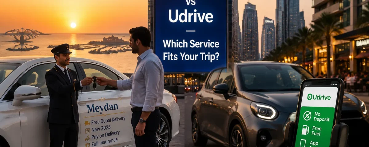 Meydan Car Rental vs Udrive
