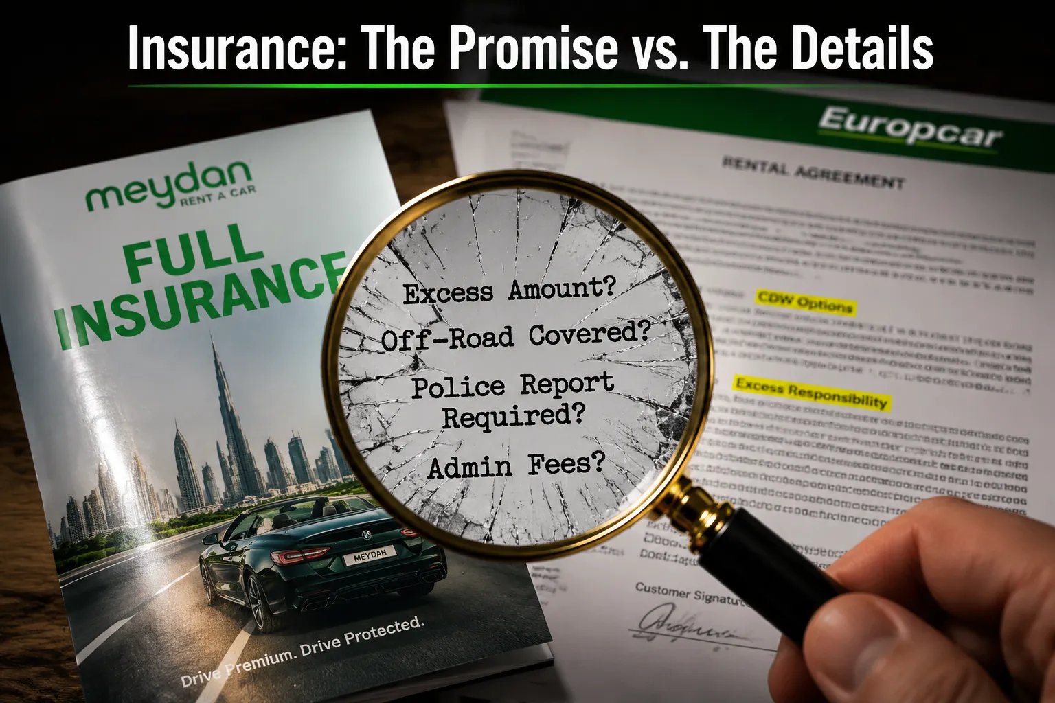 Meydan Car Rental vs Europcar Dubai