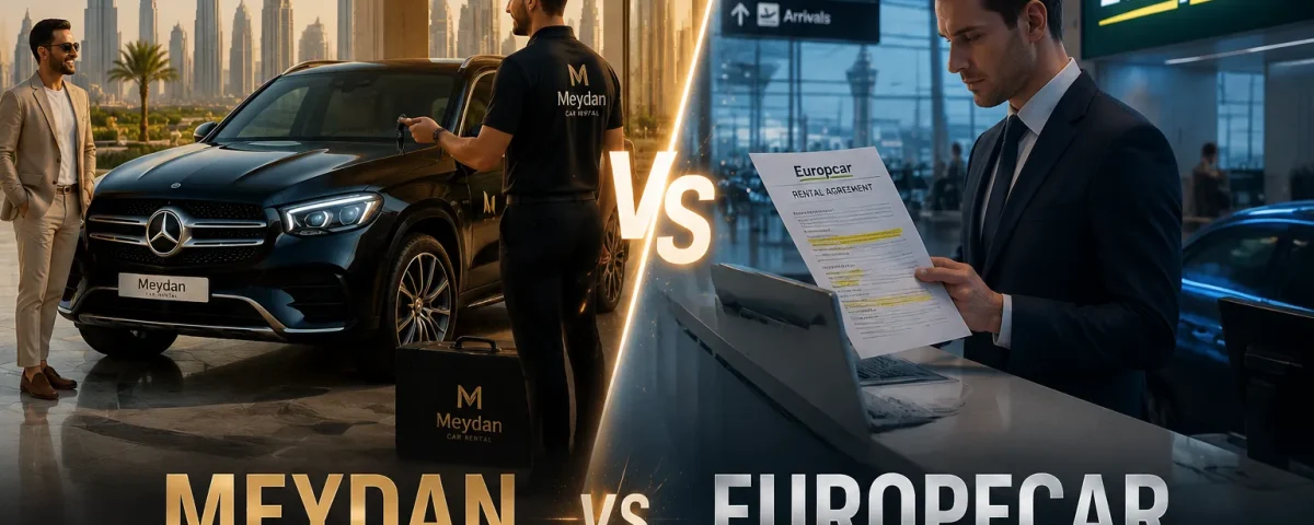 Meydan Car Rental vs Europcar Dubai