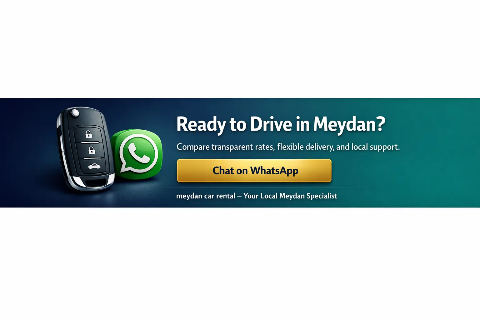 Best car rental in Meydan