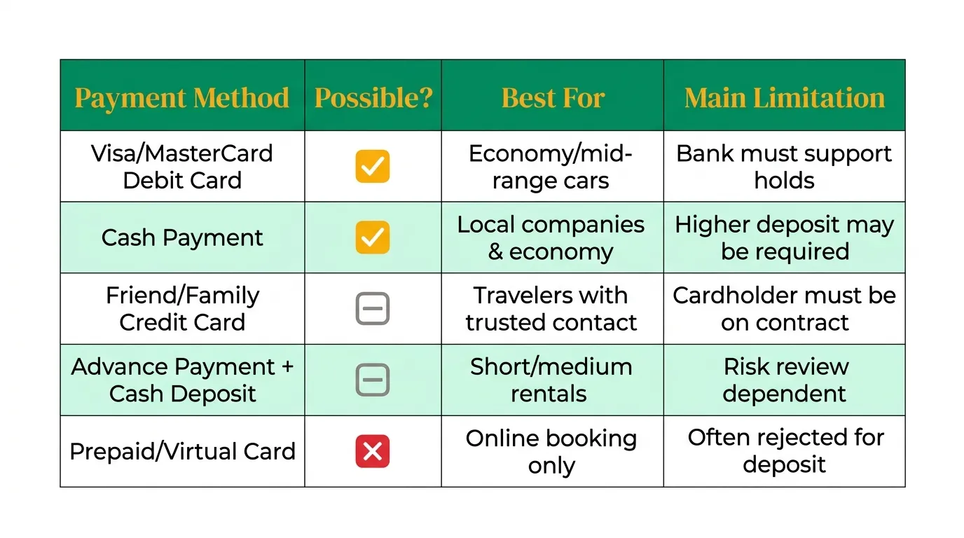 Renting a Car in Meydan Dubai Without a Credit Card