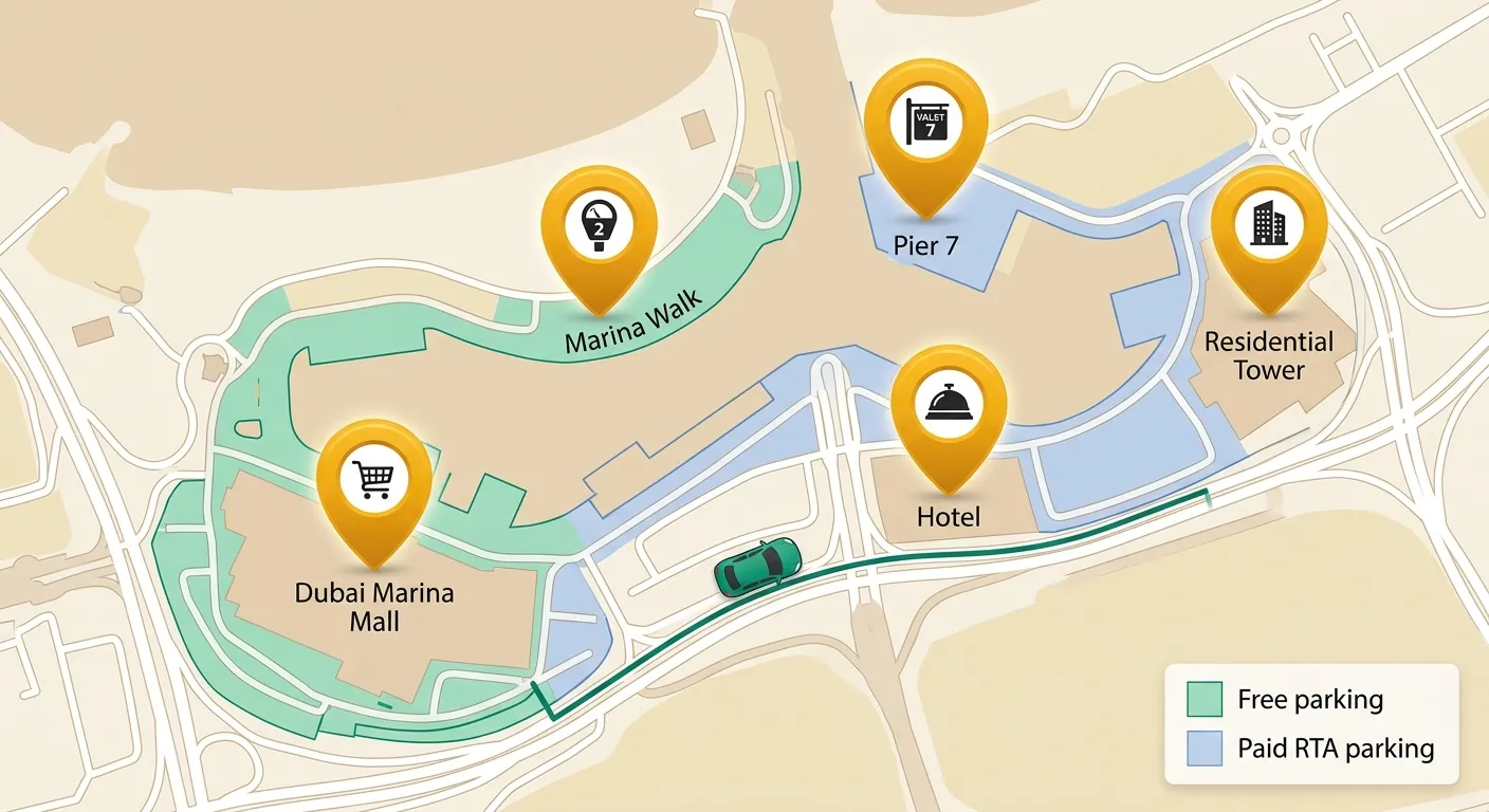 Car Rental in Dubai Marina