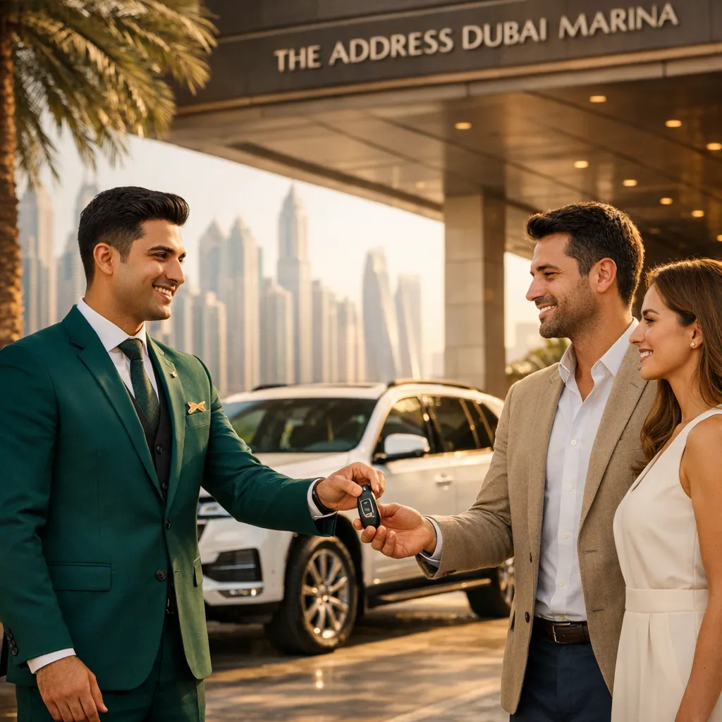 Car Rental in Dubai Marina