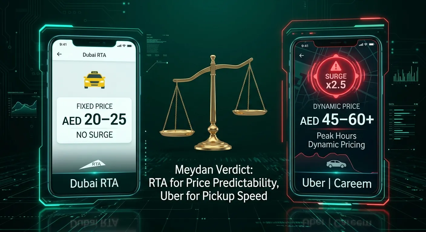 taxi cost in Meydan Dubai