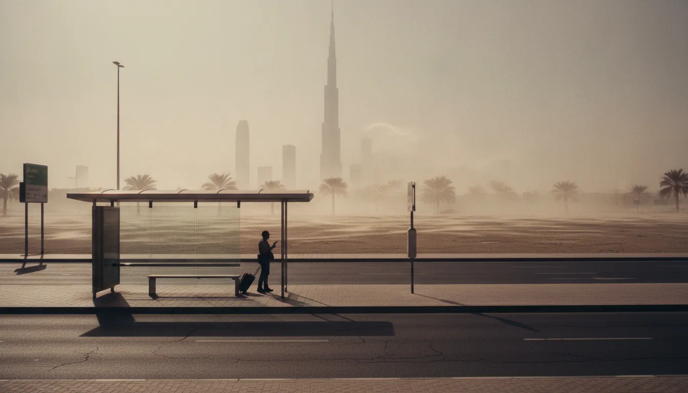 Economy car rental in Dubai — view 1