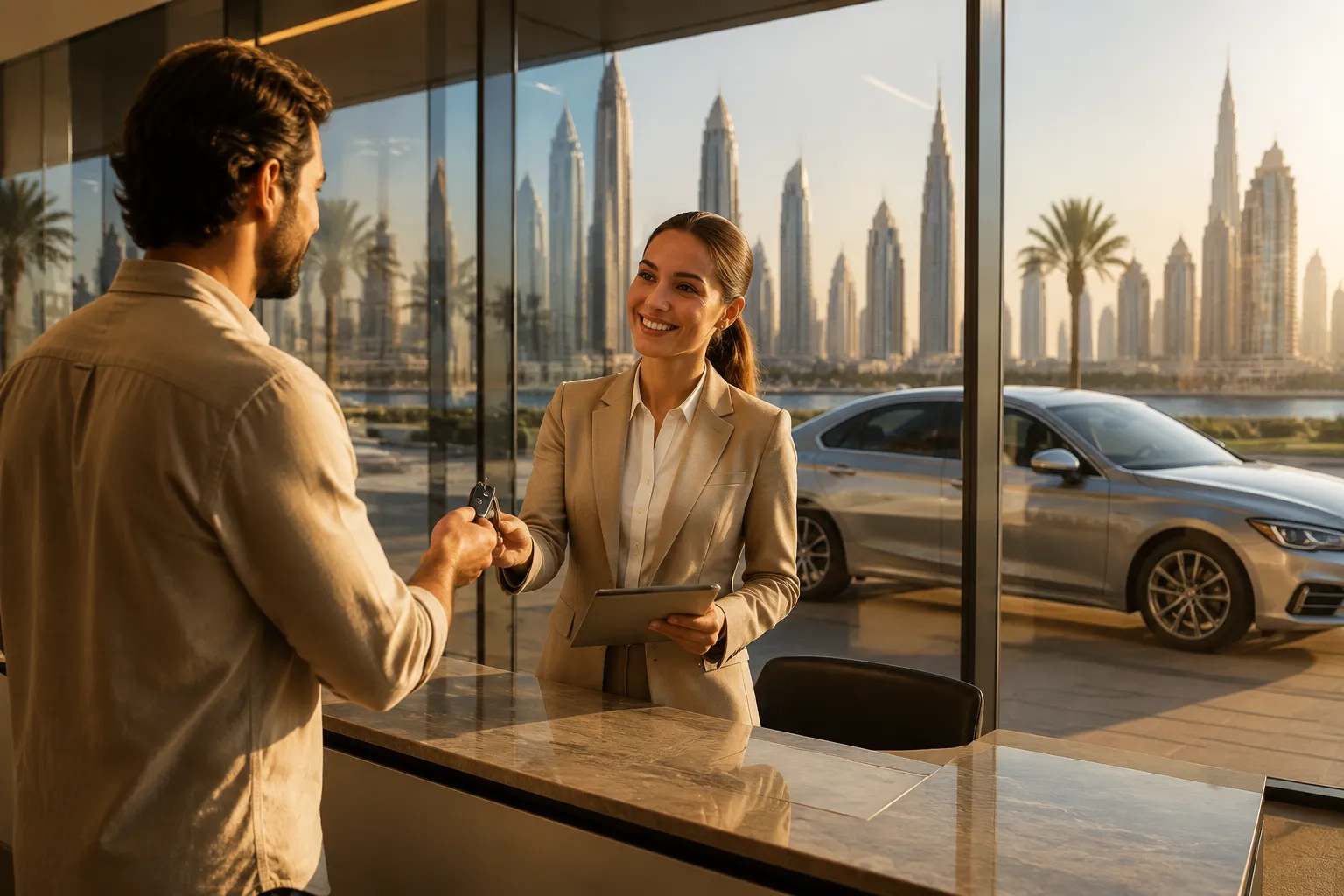 Luxury car rental in Dubai — Meydan Car Rental hero 2